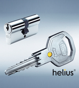 Цилиндр Helius с двухсторонним ключом для входных дверей
